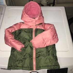 Small child’s winter coat